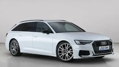 Used Audi A6 Black Edition 204 HP (150 kW) 2021 White Estate