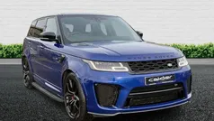 Blue Used 2021 Land Rover Range Rover Sport SVR SUV | £43,750 (Super price)