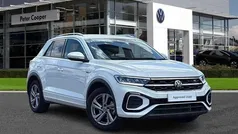 White Used 2022 VW T-Roc R-line SUV | £26,212 (Fair price)