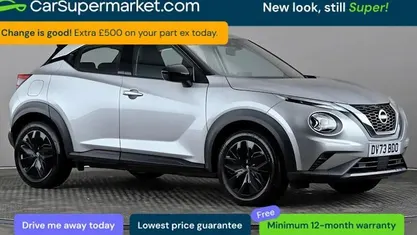 Used Nissan Juke Acenta 114 HP (83 kW) 2023 Silver SUV