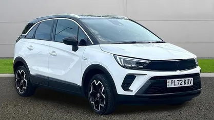 Used Vauxhall Crossland Ultimate 110 HP (80 kW) 2023 White SUV