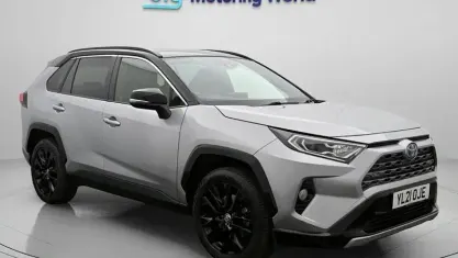 Used Toyota RAV4 Hybrid 218 HP (160 kW) 2021 Black SUV