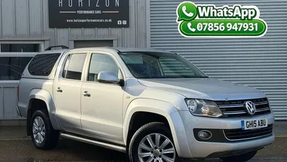 Silver Used 2015 VW Amarok Highline Pickup | £13,995 (Fair price)