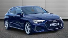 Blue Used 2021 Audi A3 S-Line Hatchback | £19,350 (Fair price)