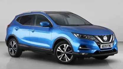 Used Nissan Qashqai N-Connecta 160 HP (117 kW) 2019 Blue SUV