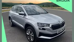 Brilliant silver metallic Used 2024 Skoda Karoq SE L SUV | £19,500 (Good price)