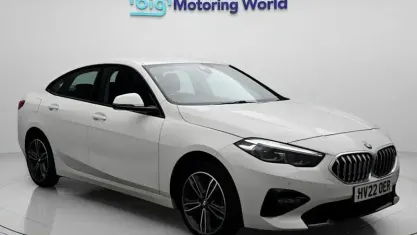 Used BMW 218 Sport Line 136 HP (100 kW) 2022 White Coupe
