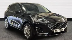 Black Used 2022 Ford Kuga Vignale SUV | £24,400 (Fair price)