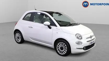 White Used 2022 Fiat 500 Dolcevita Hatchback | £9,999 (Fair price)