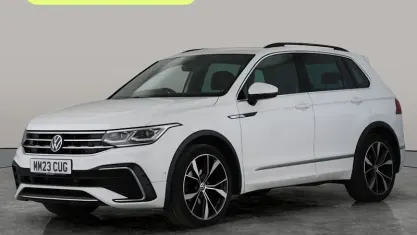 Used VW Tiguan R-line 150 HP (110 kW) 2023 White SUV