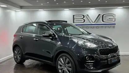 Used Kia Sportage 141 HP (103 kW) 2017 Black SUV