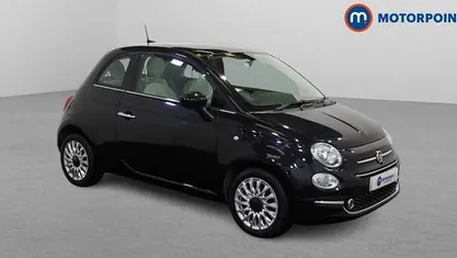 Used Fiat 500 Lounge 69 HP (50 kW) 2018 Black Hatchback