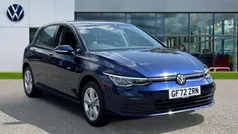 Atlantic blue metallic Used 2022 VW Golf VIII Life Hatchback | £16,095 (Good price)