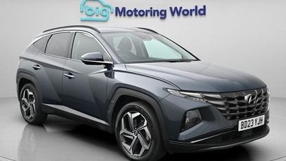 Second-hand Hyundai Tucson Premium 265 CP (194 kW) 2023 Albastru SUV