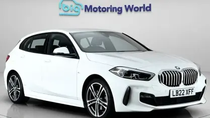 Used BMW 118 M Sport 136 HP (100 kW) 2022 White Hatchback