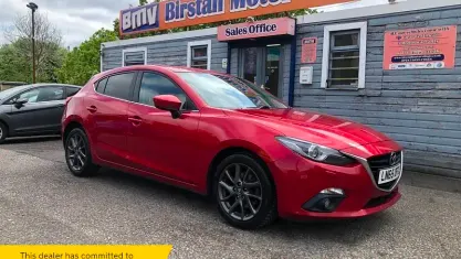 Usado Mazda 3 150 HP (110 kW) 2015 Vermelho Citadino