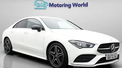White Used 2022 Mercedes CLA180 AMG line Sedan | £19,900 (Fair price)