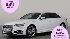 White Used 2019 Audi A4 S-Line Sedan | £17,811 (Fair price)