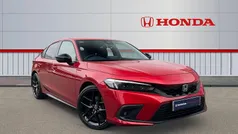 Red Used 2022 Honda Civic Hybrid Hatchback | £23,703 (Fair price)