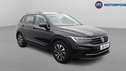 Black Used 2021 VW Tiguan Active SUV | £19,099 (Fair price)