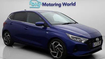 Blue Used 2022 Hyundai i20 Premium Hatchback | £12,100 (Fair price)