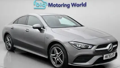 Used Mercedes CLA250e AMG Line Premium 218 HP (160 kW) 2020 Grey Coupe