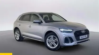 Used Audi Q5 S-Line 204 HP (150 kW) 2023 Silver SUV