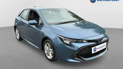 Używany Toyota Corolla 122 KM (89 kW) 2021 Niebieski Hatchback