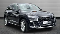 Black Used 2021 Audi Q5 S-Line SUV | £28,495 (Fair price)