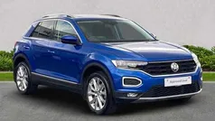 Blue Used 2019 VW T-Roc SEL SUV | £18,700 (Fair price)