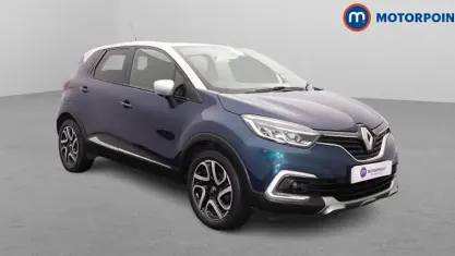 Used Renault Captur Dynamique 90 HP (66 kW) 2018 Blue/silver SUV