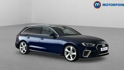Used Audi A4 S-Line 150 HP (110 kW) 2023 Blue Estate