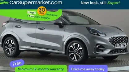 Begagnad Ford Puma ST-Line 125 HK (91 kW) 2023 Silver SUV