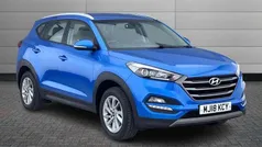 Blue Used 2018 Hyundai Tucson SE SUV | £10,445 (Good price)