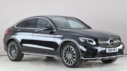 Begagnad Mercedes GLC250 AMG line 211 HK (155 kW) 2019 Svart Sportkupé