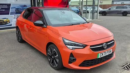 Used Vauxhall Corsa-e SRi 100 kW (136 HP) 2020 Orange Hatchback