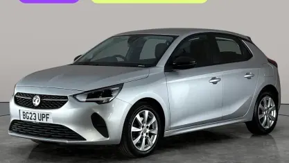 Used Vauxhall Corsa Design Edition 101 HP (74 kW) 2023 Silver Hatchback