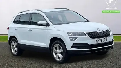 Used Skoda Karoq SE 150 HP (110 kW) 2019 White SUV