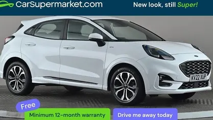 Used Ford Puma ST-Line 125 HP (91 kW) 2022 White SUV