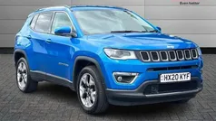 Used 2020 Jeep Compass Limited SUV | £13,595 (Fair price)