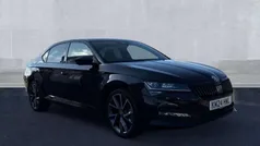 Black magic pearlescent Used 2024 Skoda Superb SportlinePlus Hatchback | £25,997 (Fair price)