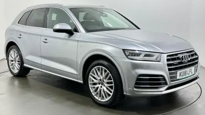 Used Audi Q5 S-Line 252 HP (185 kW) 2018 Silver SUV