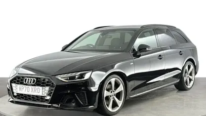 Used Audi A4 Black Edition 150 HP (110 kW) 2020 Black Estate