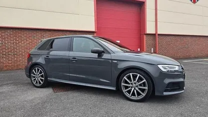 Grey Used 2019 Audi A3 Sportback Black Edition Hatchback | £10,699 (Fair price)