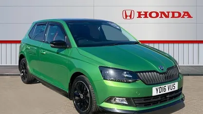 Used Skoda Fabia Monte Carlo 110 HP (80 kW) 2016 Green Hatchback