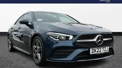 Blue Used 2022 Mercedes CLA220 AMG Line Premium Sedan | £24,995 (Good price)