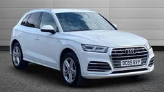 White Used 2019 Audi Q5 S-Line SUV | £21,250 (Fair price)