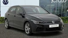 Black Used 2022 VW Golf VIII R-line Hatchback | £20,128 (Fair price)