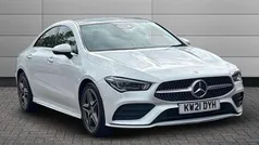 White Used 2021 Mercedes CLA220 AMG Line Premium Plus Sedan | £23,850 (Fair price)