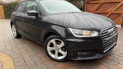Używany Audi A1 Sportback Sport 95 KM (69 kW) 2017 Czarny Hatchback